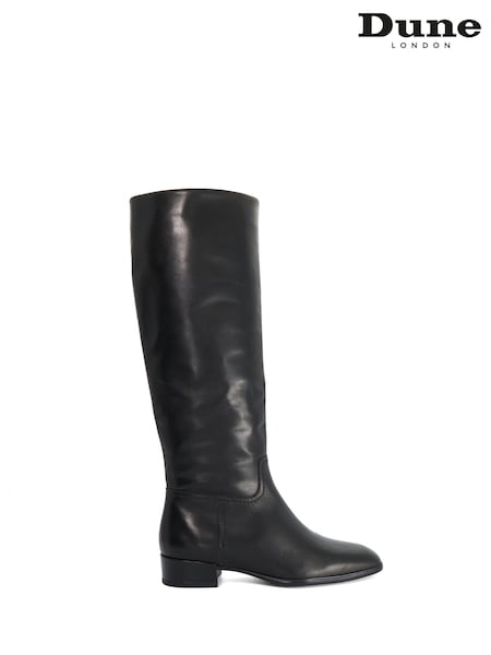 Black - Dune London Toova Knee High Boots