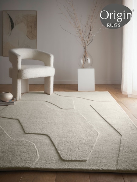 Origin Rugs Sculptured Wool Formation Rug