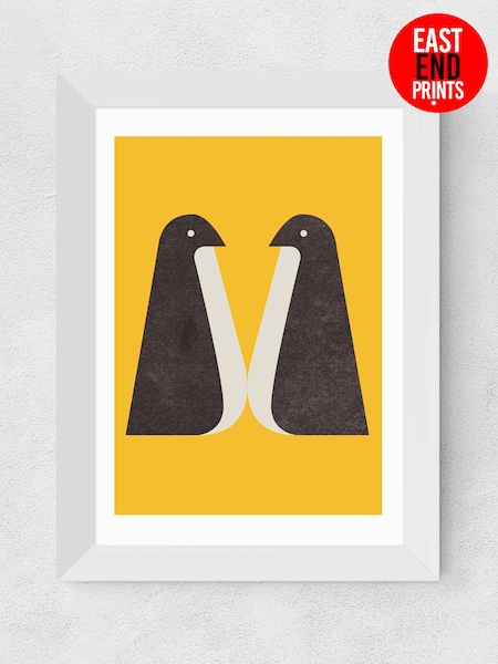 East End Prints White Penguin Print (210945) | £50 - £130