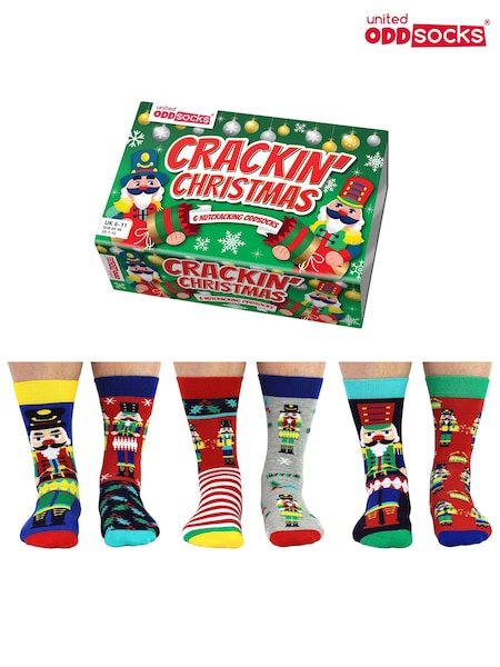 United Odd Socks Multi Cracking Christmas Nutcracker Cracking Christmas Socks (212507) | £16