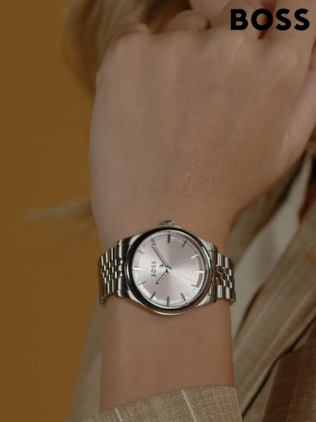 Silver - Boss Graceful Stainless Steel Watch