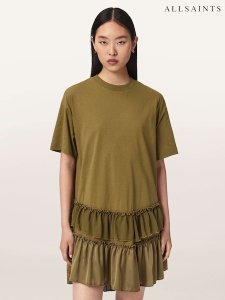 Green - Allsaints Feyre Dress