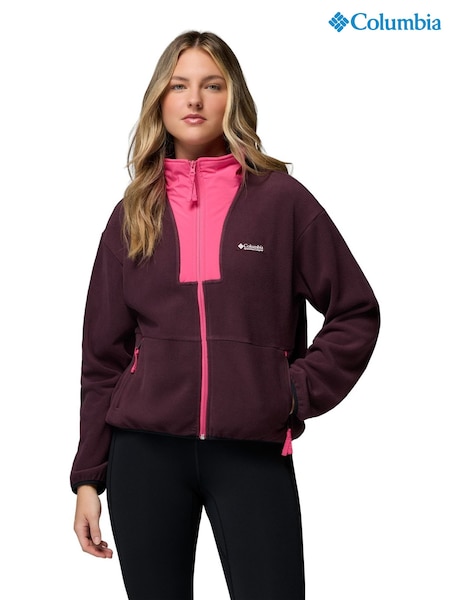 Pink - Columbia Sequoia Grove Ii Full Zip Fleece