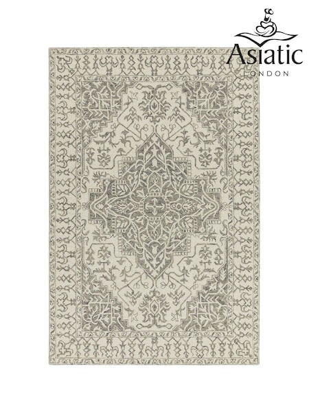 Asiatic Rugs Charcoal Grey Bronte Rug (214077) | £157 - £447