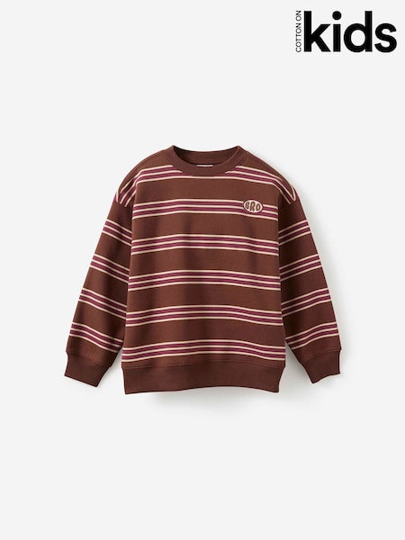 Brown - Cotton On Sammy Oversize Fleece Jumper