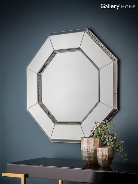 Gallery Home Glass Vienna Octagon Bevelled Mirror (215126) | £135