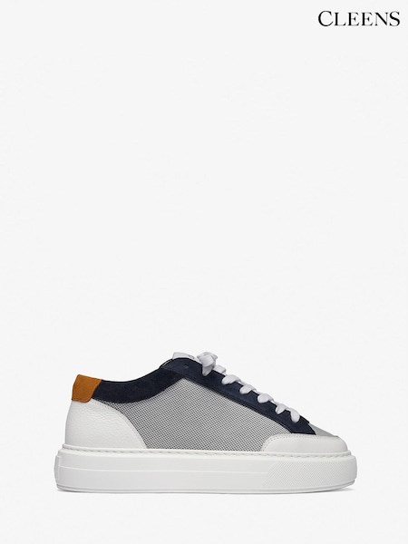 White - Regular Cleens Luxor Trainers