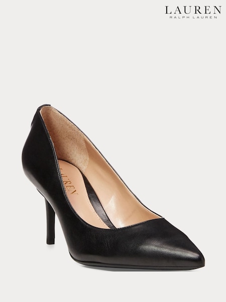 Lauren Ralph Lauren Lanette Leather Court Heels (216277) | £139