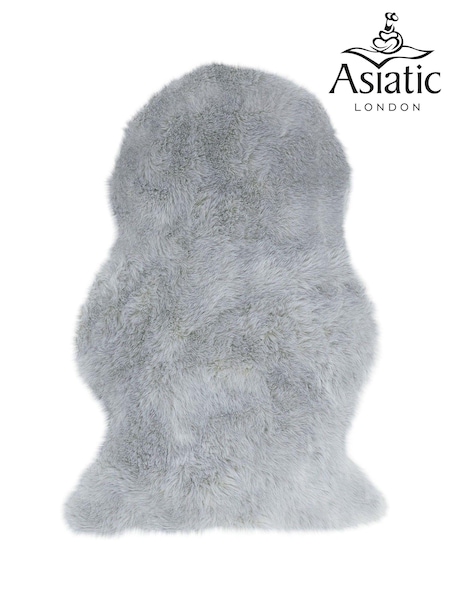 Asiatic Rugs Silver Faux Sheepskin Rug (217082) | £117 - £234