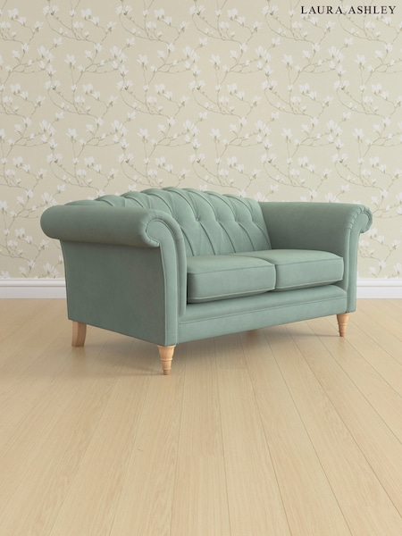 Ailsworth/Dark Duck Egg Gloucester Button Back By Laura Ashley (218013) | £1,225