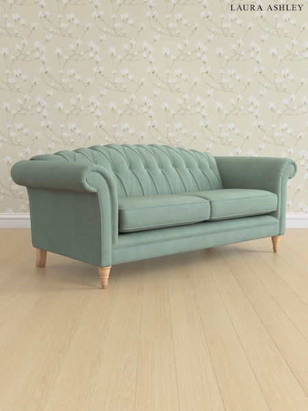 Ailsworth/Dark Duck Egg Gloucester Button Back By Laura Ashley (218013) | £1,525