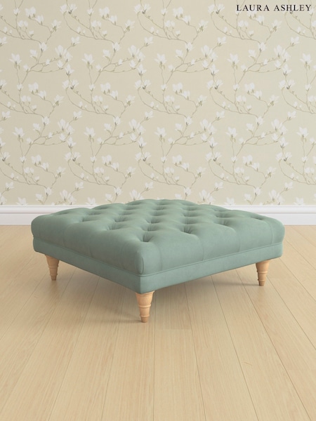 Ailsworth/Dark Duck Egg Gloucester Button Back By Laura Ashley (218013) | £600
