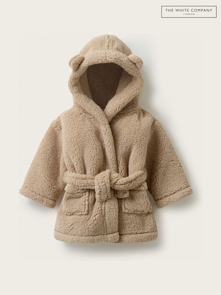 Natural - The White Company Bear Hooded Snuggle Robe