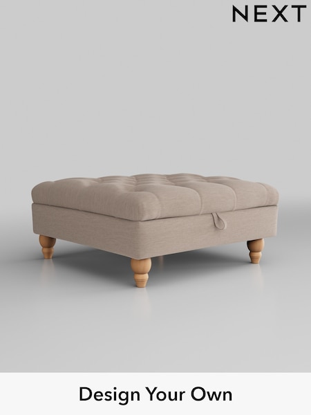Fine Chenille Easy Clean/Mid Taupe Brown Gosford Highback Ii Deep Sit (219173) | £499