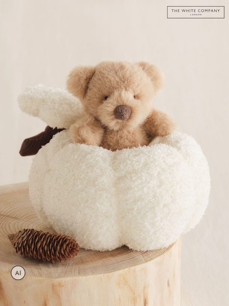 Natural - The White Company Surprise Pumpkin Bear
