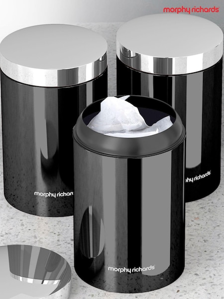 Morphy Richards Set of 3 Clear Storage Jars (219607) | £28