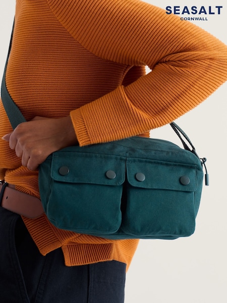 Green - Seasalt Cornwall Melder Waterproof Cross-body Bag