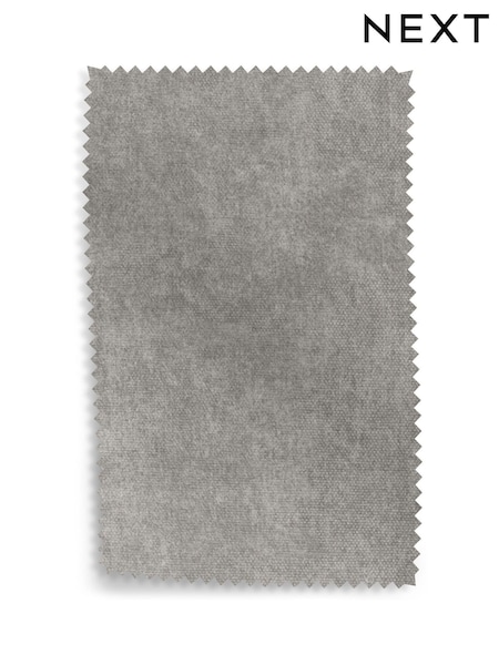 Mid Grey Fine Chenille Upholstery Swatch (221138) | £0