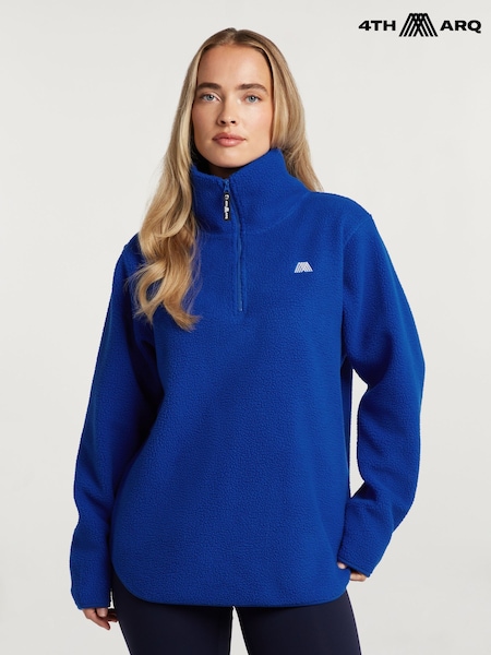 Blue - 4th Arq Lennox Half-zip Fleece