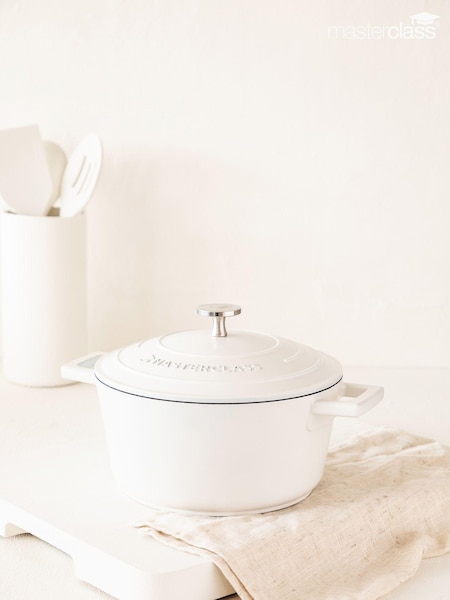 Masterclass Cream Cast Aluminium 2.5L Casserole Dish (223042) | £49