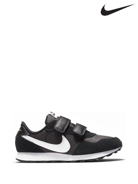 Nike Black/White Junior MD Valiant Trainers (223268) | £35