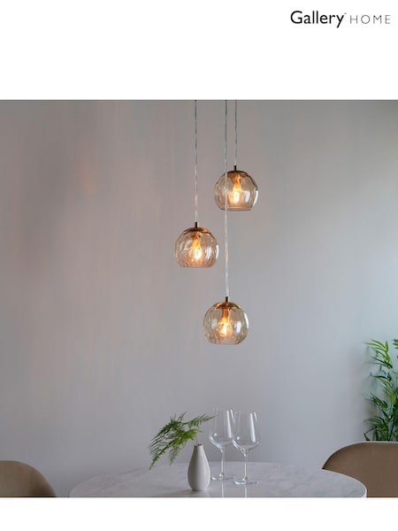 Gallery Home Gold Cluster Light Dilan Ceiling Light (223395) | £110