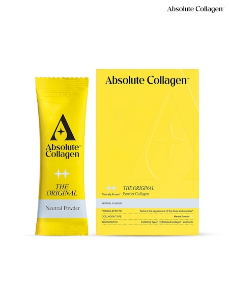 Absolute Collagen Crystal Clarity Marine Collagen Powder Sachets