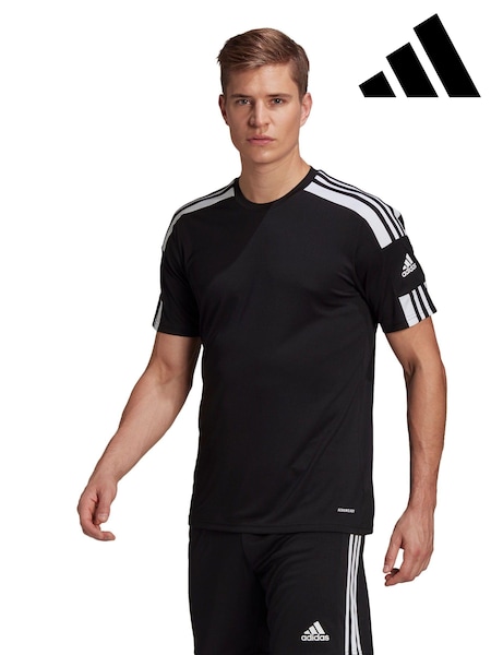 adidas Black Squadra Jersey Shirt (225512) | £20