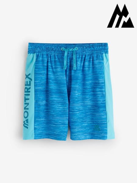 Blue - Montirex Junior Trail Swim Shorts