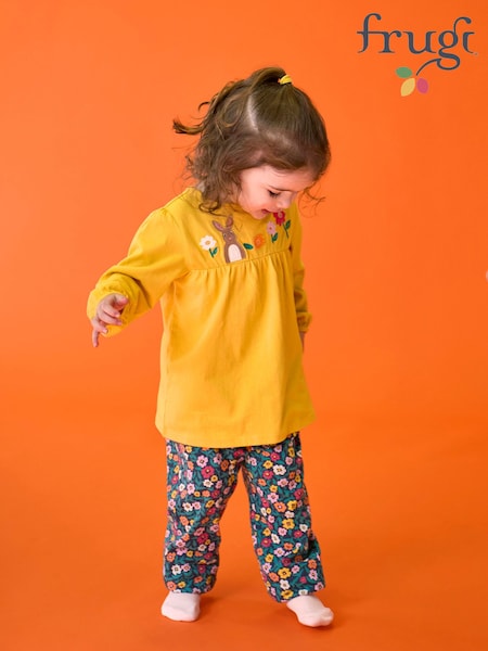 Yellow - Frugi Mairi Outfit Top