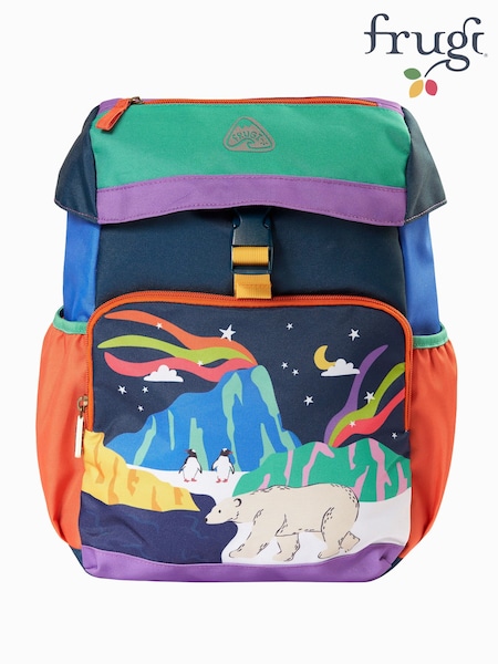 Blue - Frugi Navigator Backpack