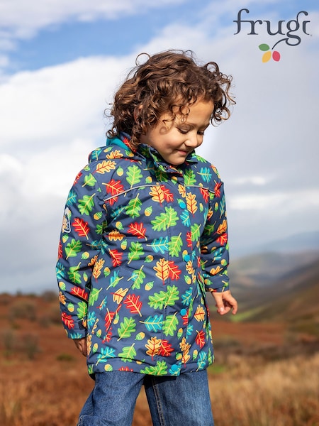 Blue - Frugi Playtime Coat