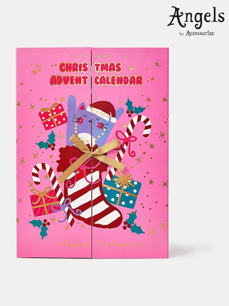 Pink - Angels By Accessorize Accessories Christmas Advent Calendar