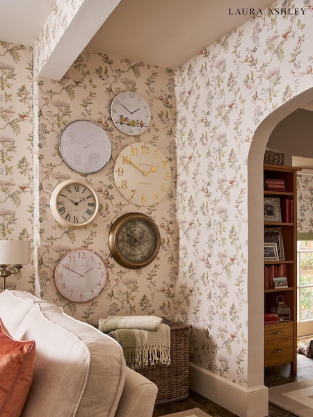 Laura Ashley Natural Elderwood 10M Wallpaper (228783) | £46