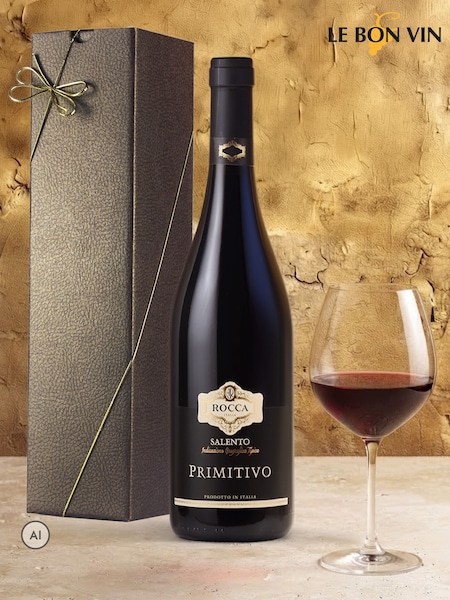 Lebonvin Primitivo Rocca Wine Gift