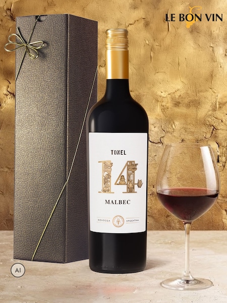 Lebonvin Malbec Tonel 14 Wine Gift