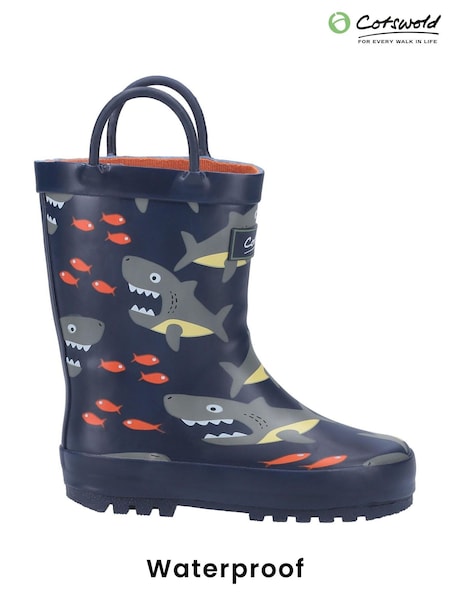 Cotswold Grey Puddle Waterproof Pull-On Boots (228950) | £25