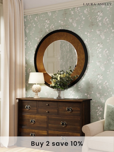 Laura Ashley Dark Chestnut Garrat 4+4 Drawer Chest (229547) | £870