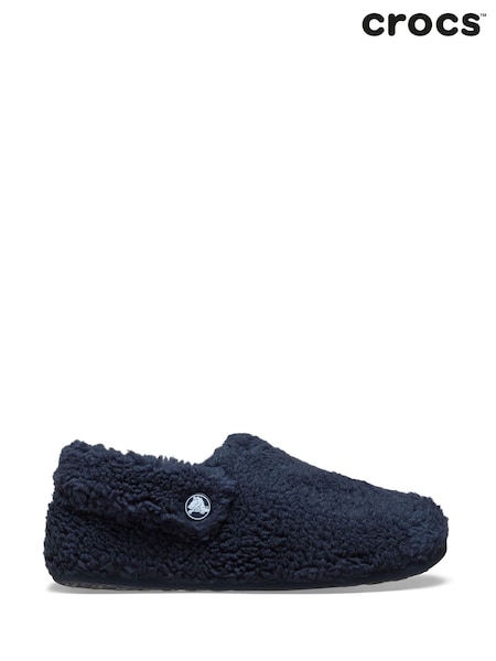 Blue - Crocs Classic Kids Cozzzy Slippers