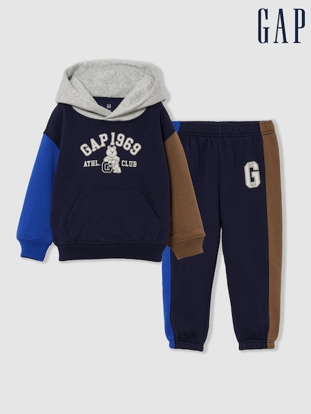 Navy/Grey - Gap Vintagesoft Sweat Set (6mths-5yrs)