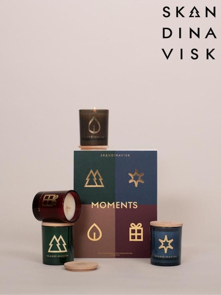 Skandinavisk Moments Scented Candle Gift Set 65g X 4