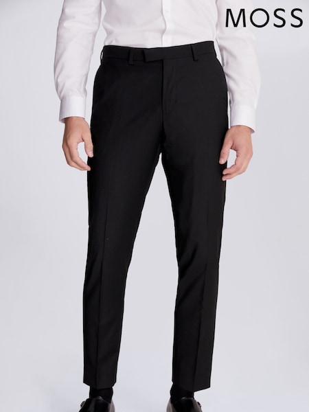 MOSS Black Tailored Suit: Trousers (233805) | £70