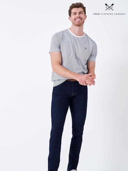 Crew Clothing Navy Blue Spencer Slim Jeans (235313) | £65