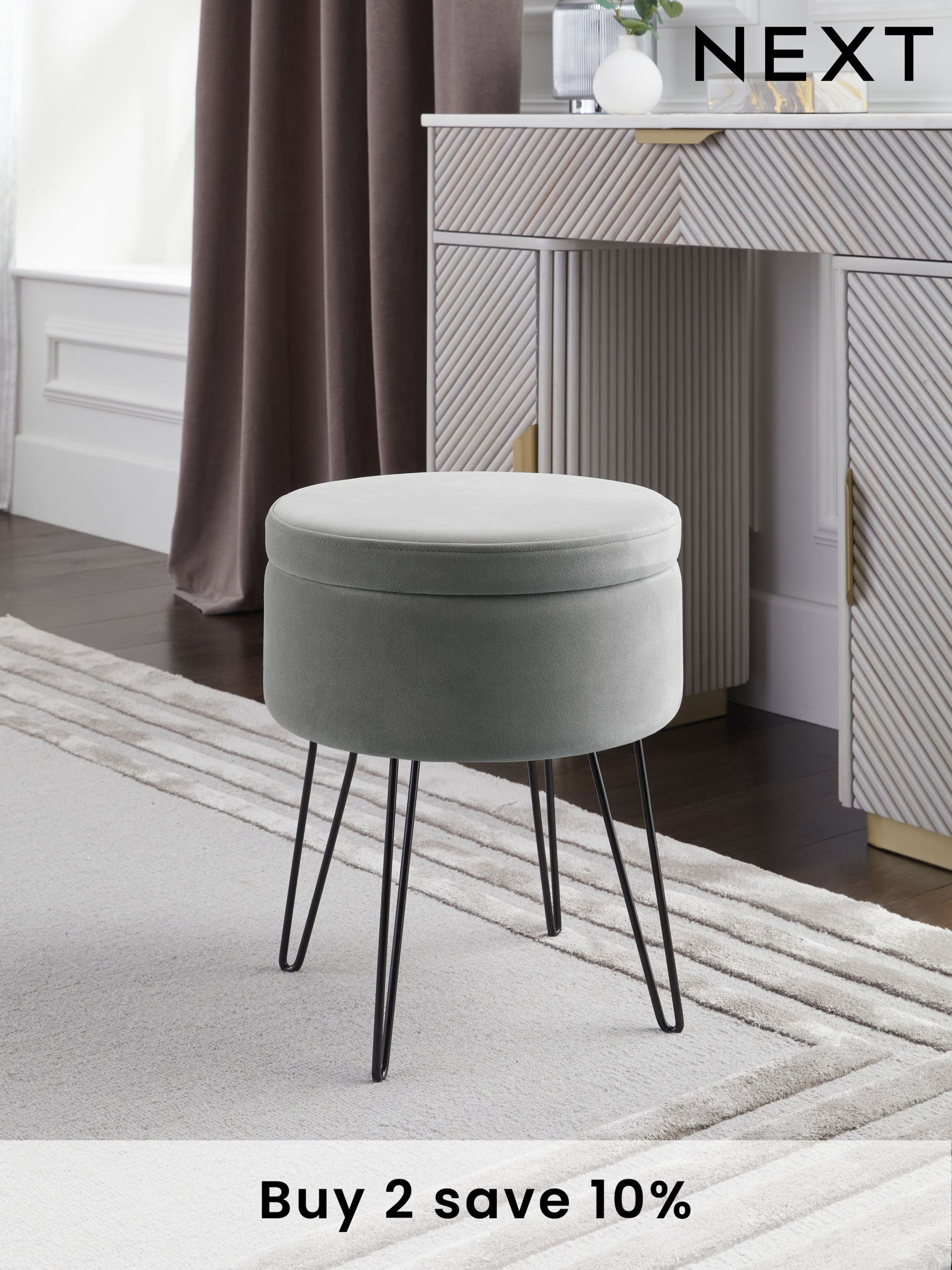 Next bedroom stools discount