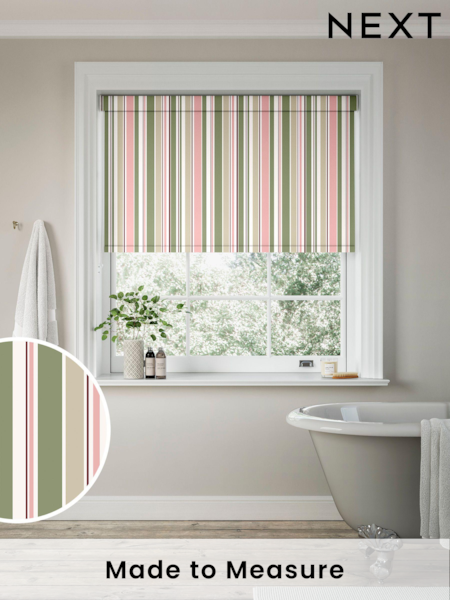 Green Chindi Made to Measure Roller Blind (236042) | £57