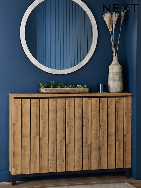 Dark Bronx Oak Effect Radiator Cover (238647) | £160 - £280