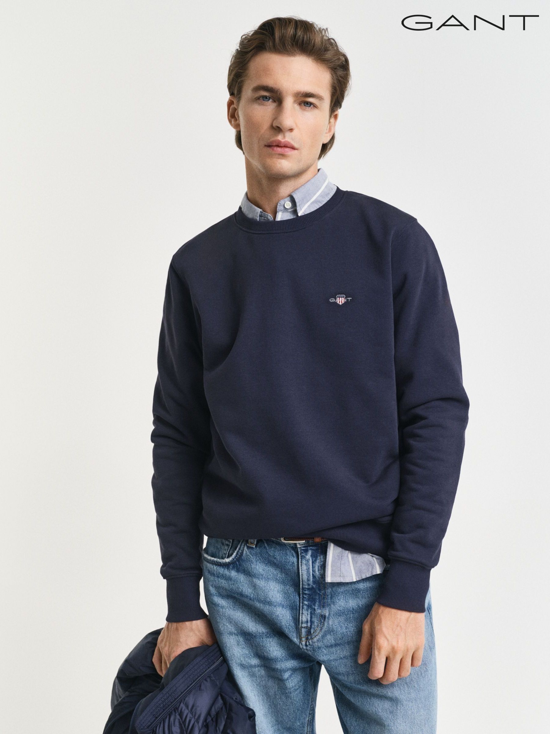 Buy Men's Small Blue Brown Co - Ord Sweatshirtsandhoodies