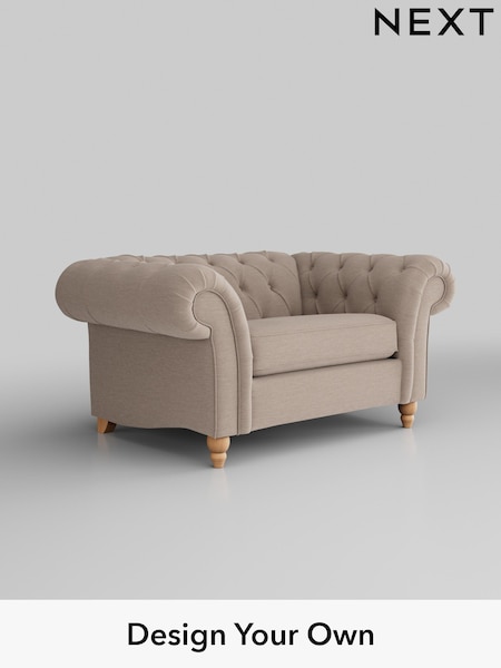 Fine Chenille Easy Clean/Mid Taupe Brown Gosford Ii Deep Sit (240456) | £1,175