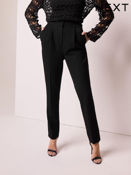 Black Tailored Hourglass Trousers (241271) | £34