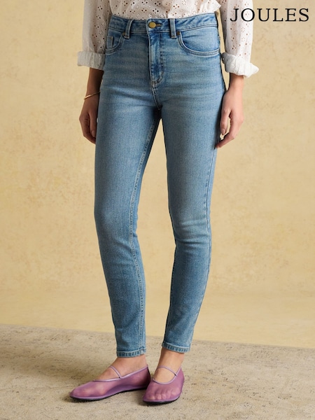 Joules Blue Skinny Fit Mid Rise Jeans (241699) | £59